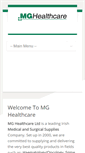 Mobile Screenshot of mghealthcare.com